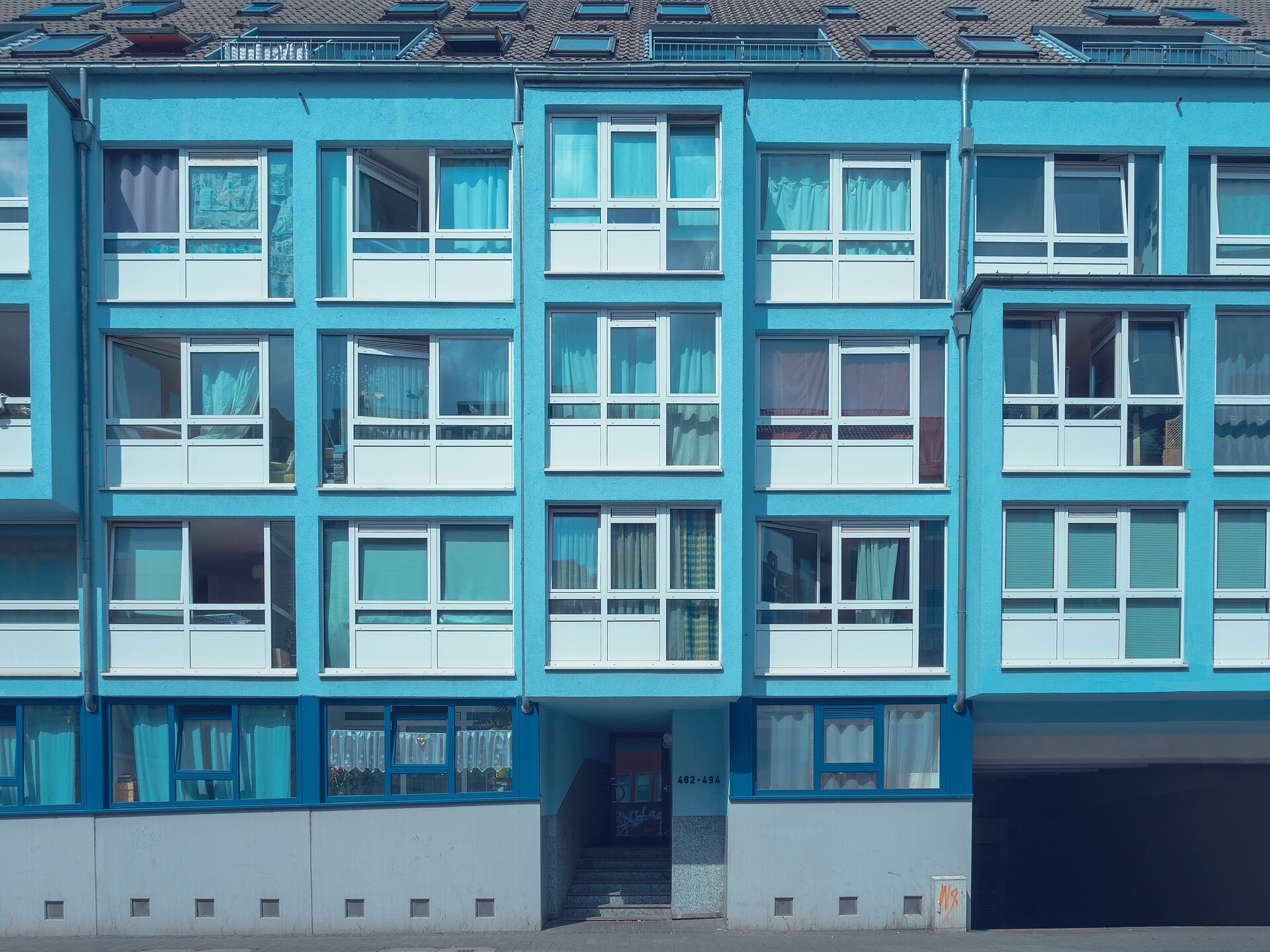 Ein Haus in einem Düsseldorfer Stadtteil