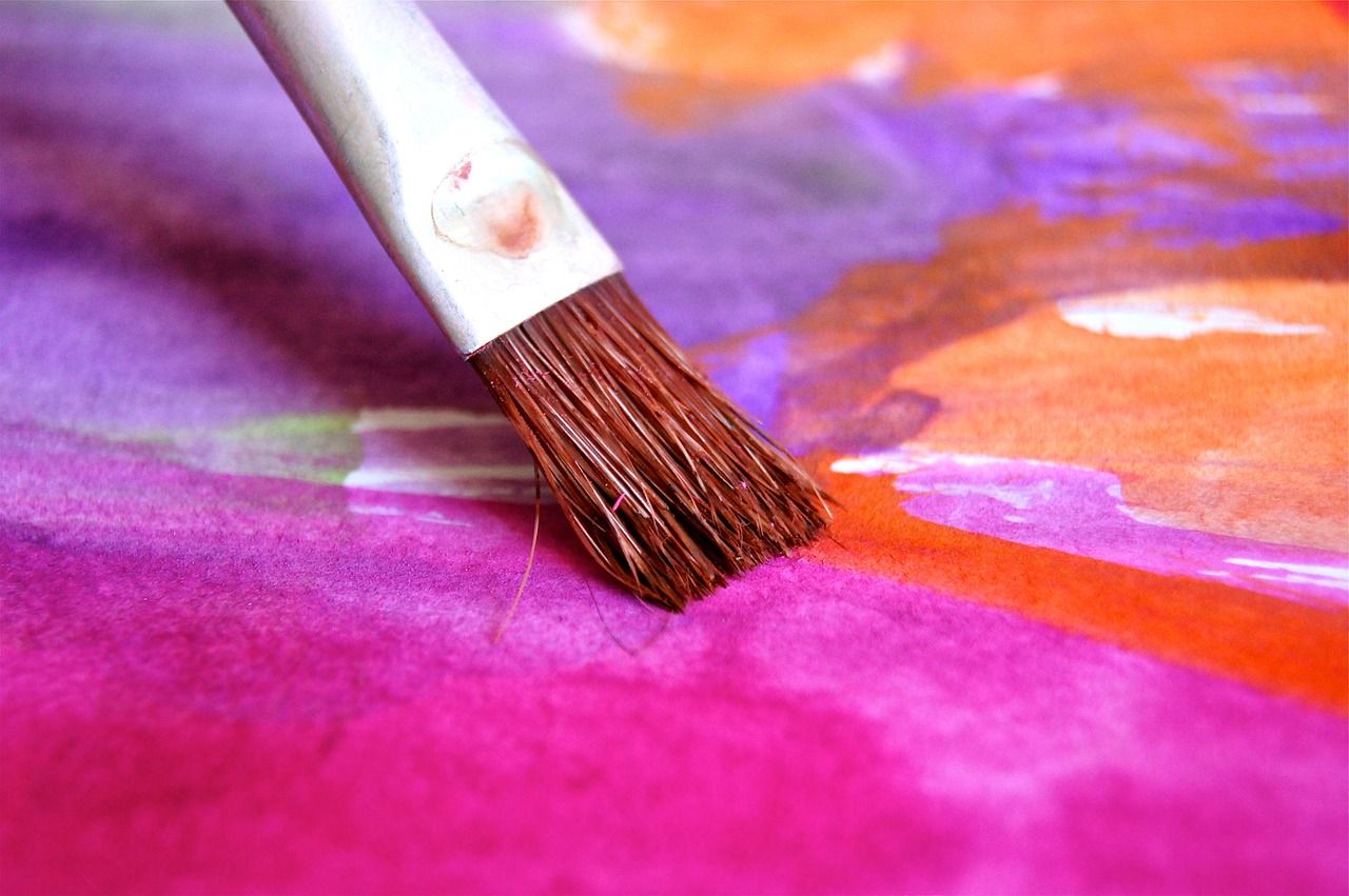 Malen und Matschen mit Farben für Eltern und Kinder ab 2 Jahren