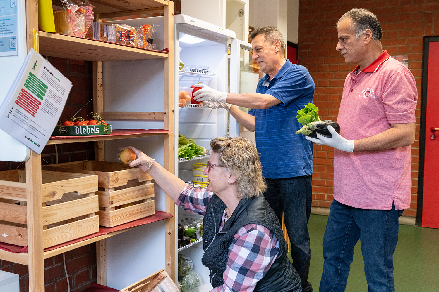 Foodsharing im zentrum plus Garath