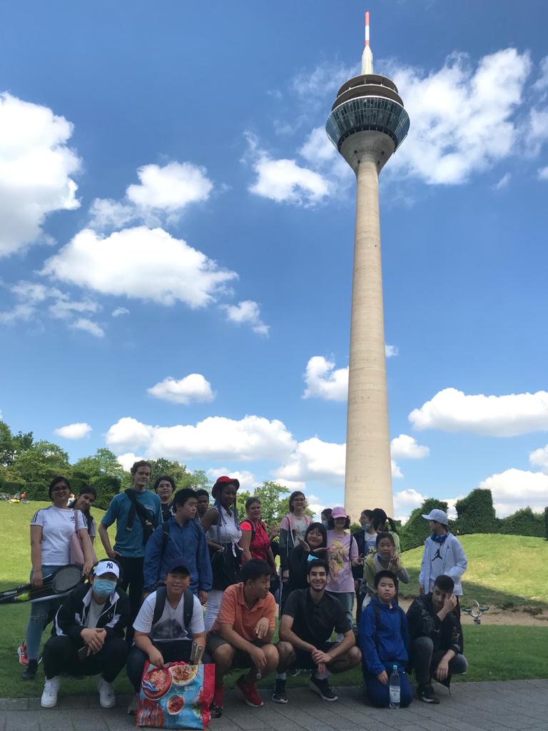 Gruppenfoto Rheinturm