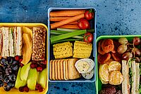 gesundes Frühstück Box