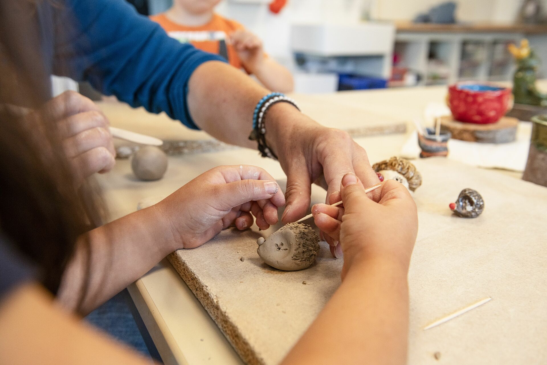 Töpfern für Eltern und Kinder - Workshop für Anfänger
