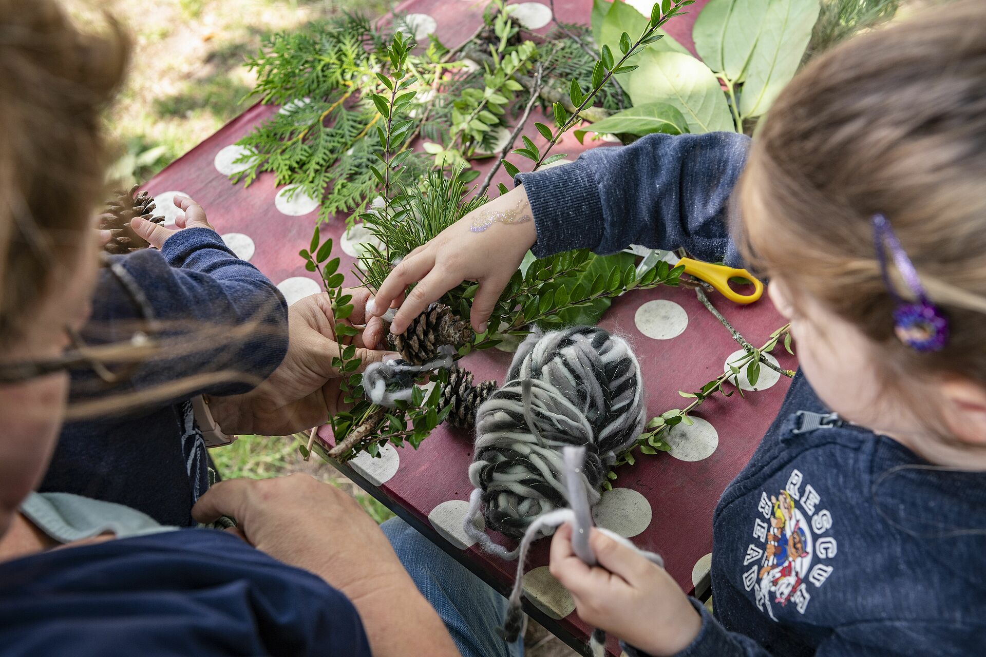 Kunst ohne Dach für Eltern und Kinder ab 3 Jahren