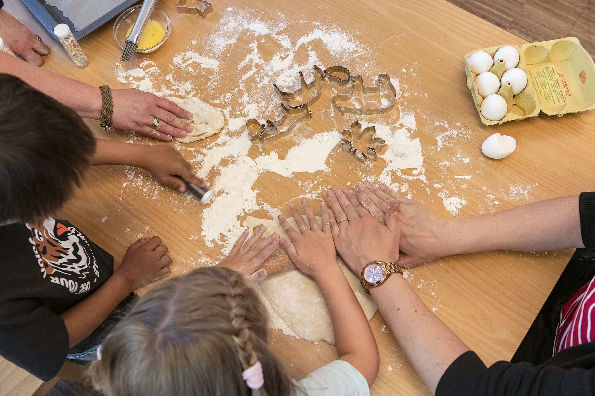 Plätzchen backen
