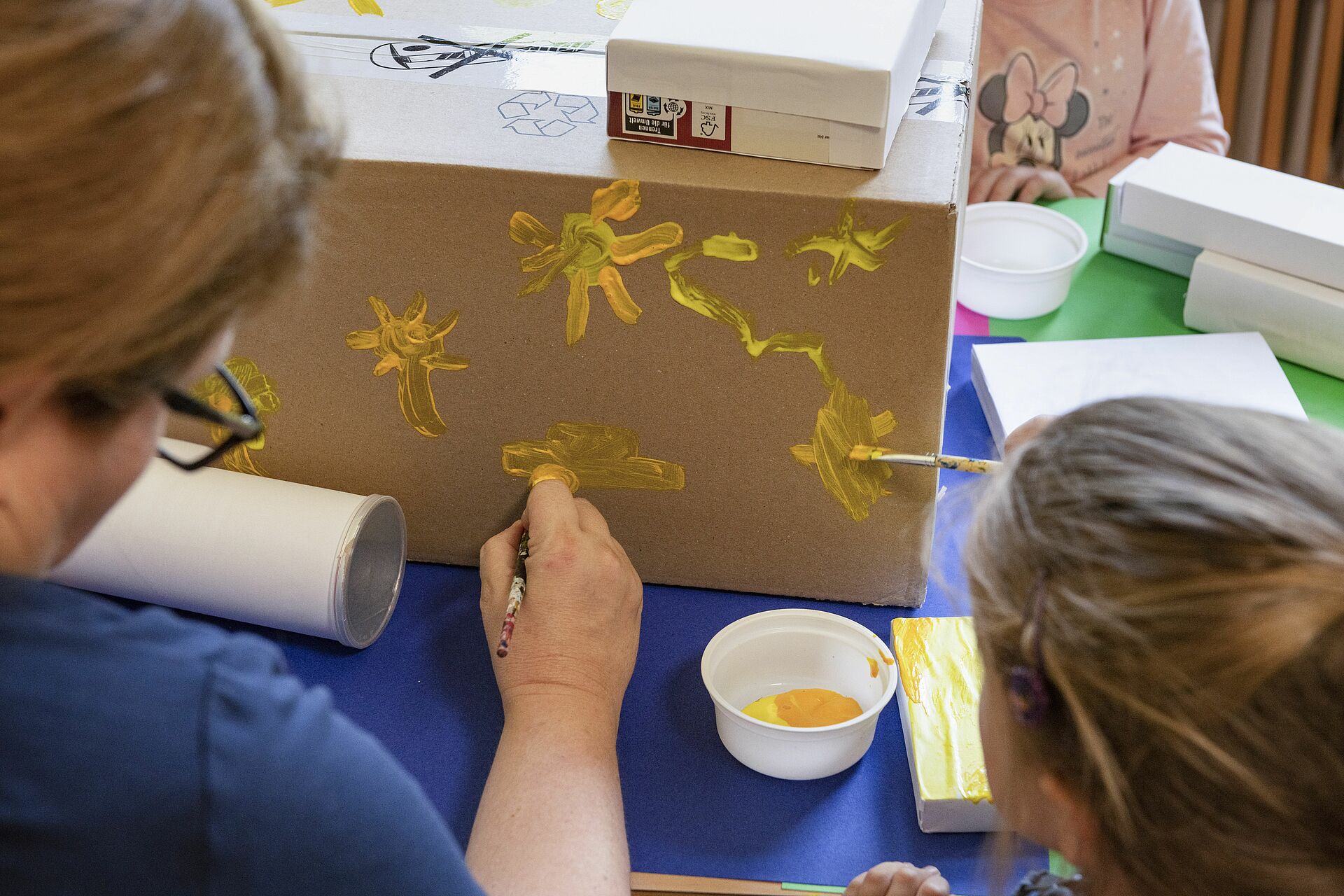 Malen, Basteln, Gestalten für Eltern und Kinder ab 2 Jahren